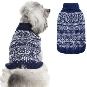 NWT pupteck Dog Christmas Reversible Sweater
